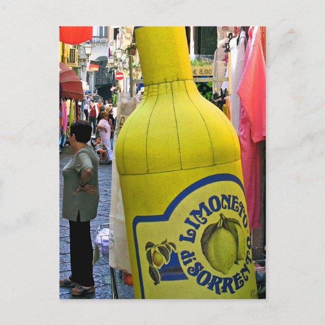 Cartão Postal Uma Bebida Nítida? (Frente)