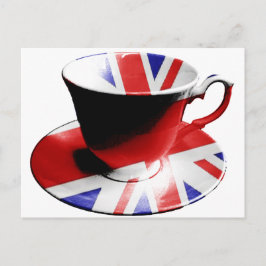 Cartão Postal Uma bela xícara de chá inglês
