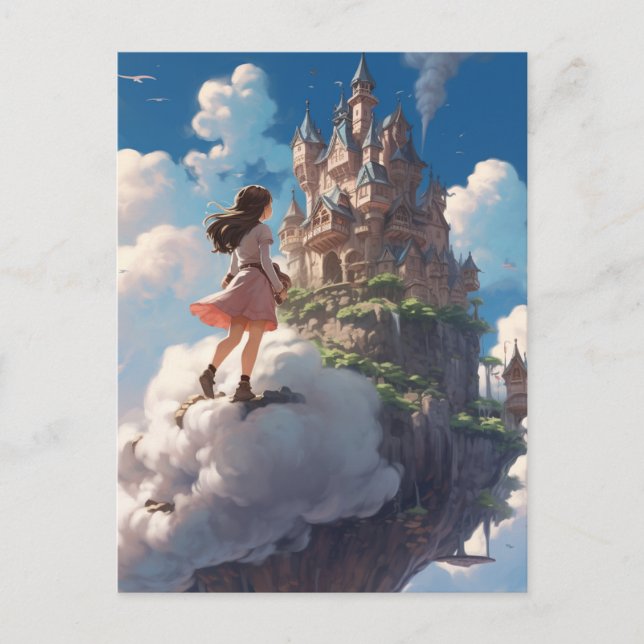 Cartão Postal Uma caminhada nas nuvens (Frente)