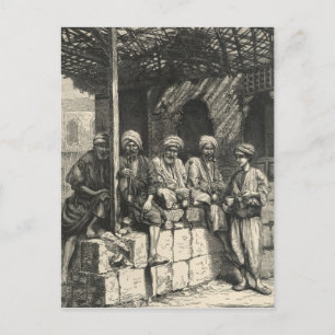 Cartão Postal Uma casa de café turca