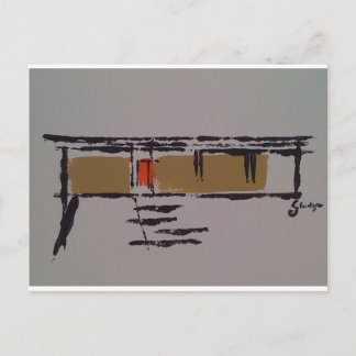 Cartão Postal Uma casa de Eichler num T nº 3