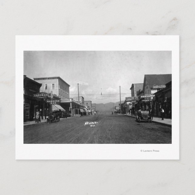 Cartão Postal Uma cena de rua nº 2 (Frente)