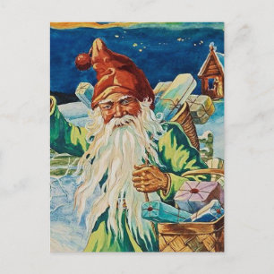 Cartão Postal “Uma Cesta de Presentes” por Jenny Nystrom