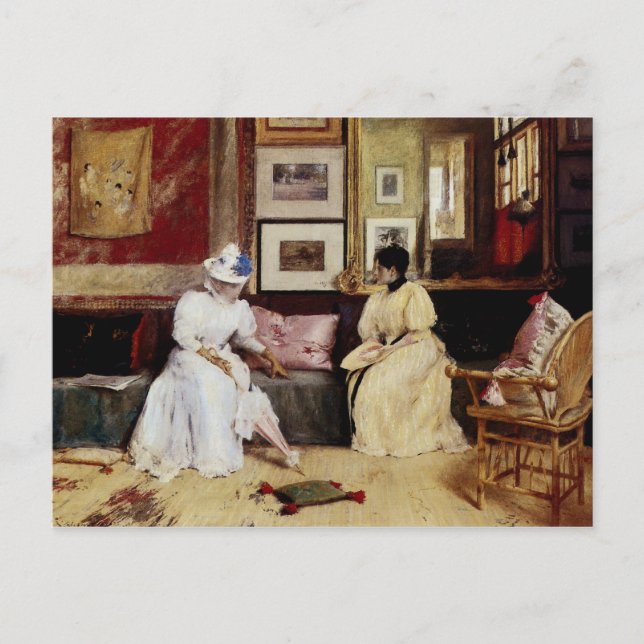 Cartão Postal Uma Chamada Amigável (Frente)