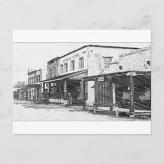 Cartão Postal Uma cidade ocidental velha