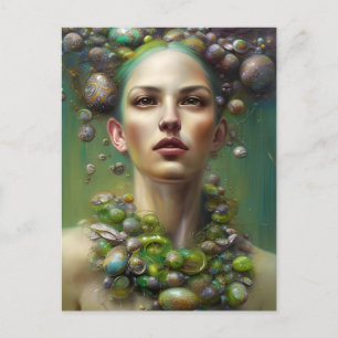 Cartão Postal Uma Deusa da Páscoa