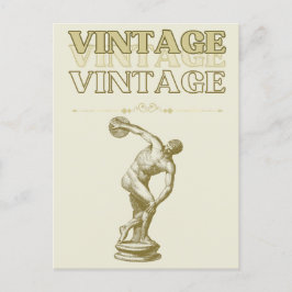 Cartão Postal Uma jornada através da estética do Vintage