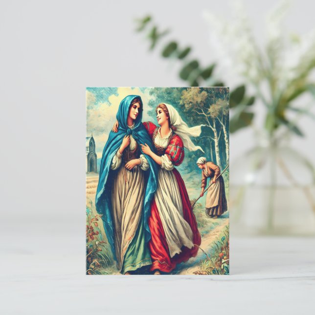 Cartão Postal Uma jornada de fé e lealdade (Em pé/Frente)