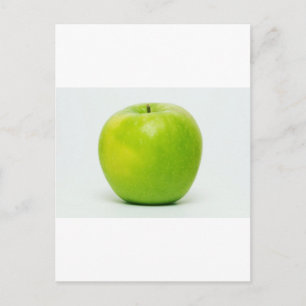 Cartão Postal uma maçã por dia mantém o médico à distância