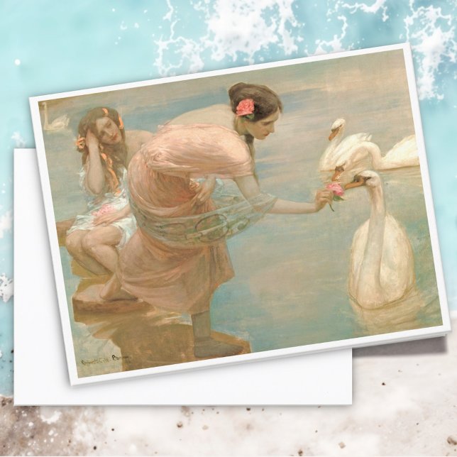 Cartão Postal Uma manhã de verão de Rupert Bunny (Criador carregado)