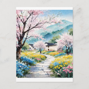 Cartão Postal Uma Melodia Revitalizante 022