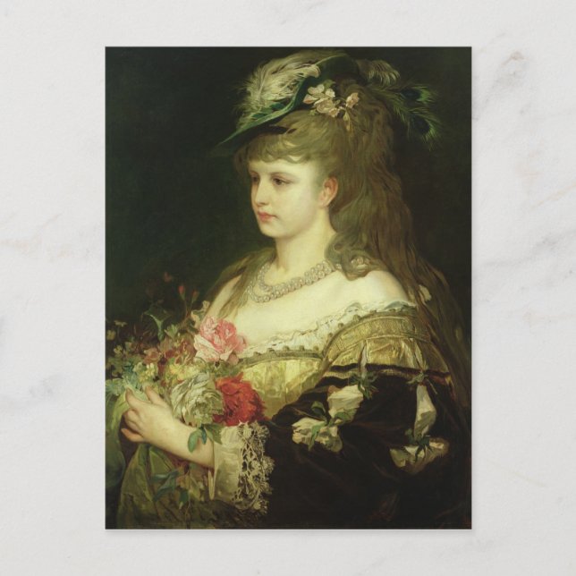 Cartão Postal Uma Menina (Frente)