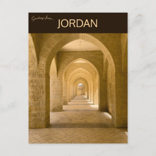 Cartão Postal Uma Mesquita em Mu'tah Jordânia