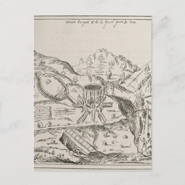 Cartão Postal Uma Mina de Prata (Frente)