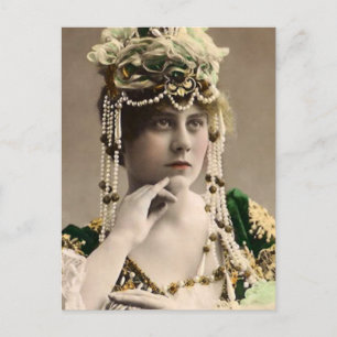 Cartão Postal Uma moda