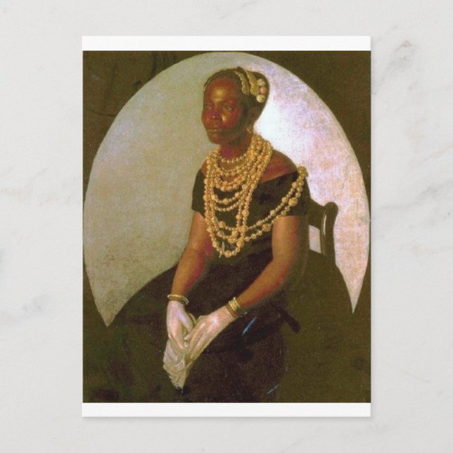 Cartão Postal Uma Mulher Baiana (Frente)