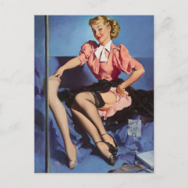 Cartão Postal Uma Nek Display Pinup Girl