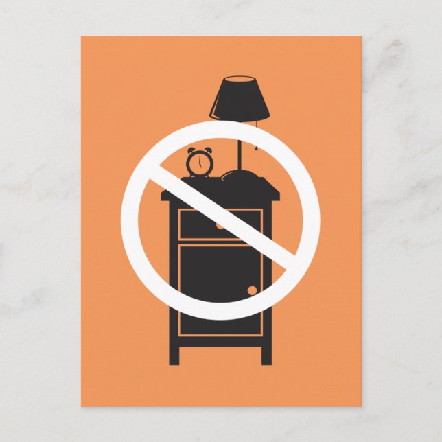 Cartão Postal Uma Noite De Pé (Frente)