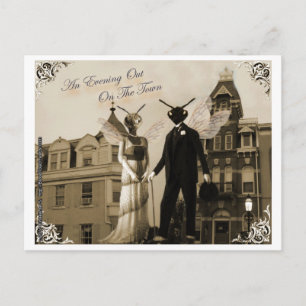 Cartão Postal Uma Noite no Cartaz da Cidade