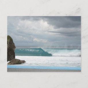 Cartão Postal Uma onda de Guam
