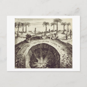 Cartão Postal Uma panela gigante de vapor subterrânea, de 'China