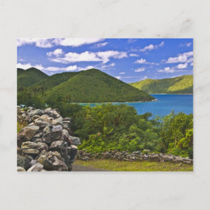 Cartão Postal Uma parada na Usina de Açúcar Annaberg, St. John