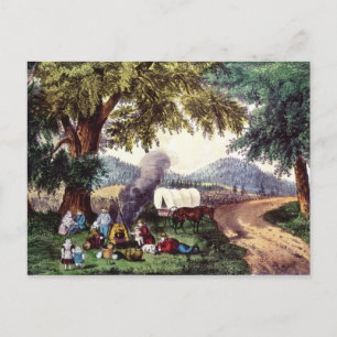 Cartão Postal Uma parada pelo Wayside