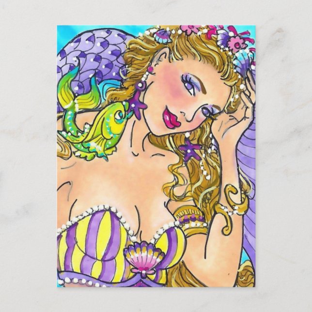 Cartão Postal Uma pequena ajuda (Frente)