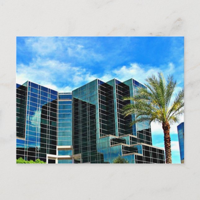 Cartão Postal "Uma Phoenix Azul" (Frente)