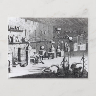 Cartão Postal Uma primeira visão da química prática