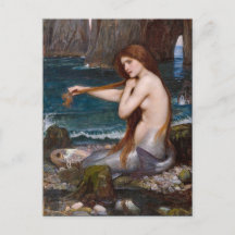 Uma sereia de John William Waterhouse 1900 CC1005