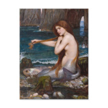 Uma sereia de John William Waterhouse 1900 CC1005