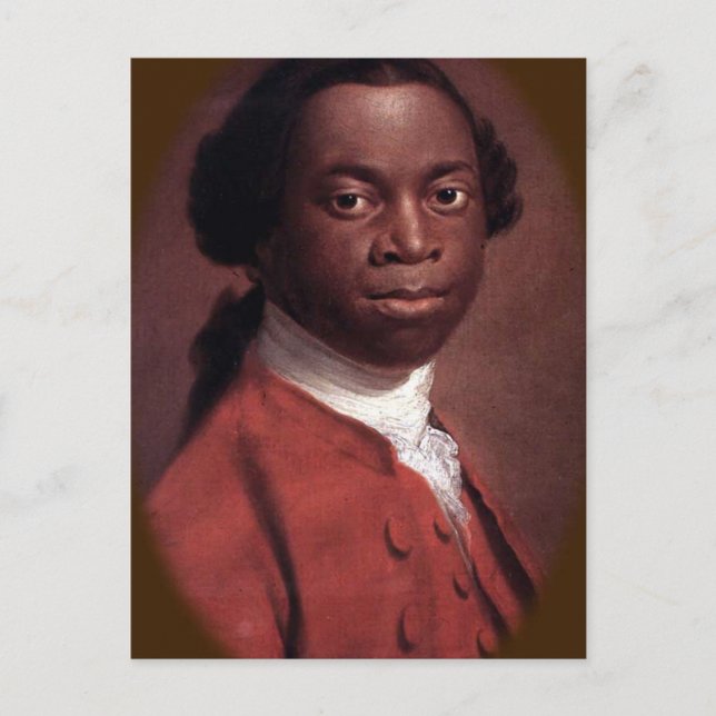 Cartão Postal Uma Sitter Desconhecida (antes pensava ser Olaudah (Frente)