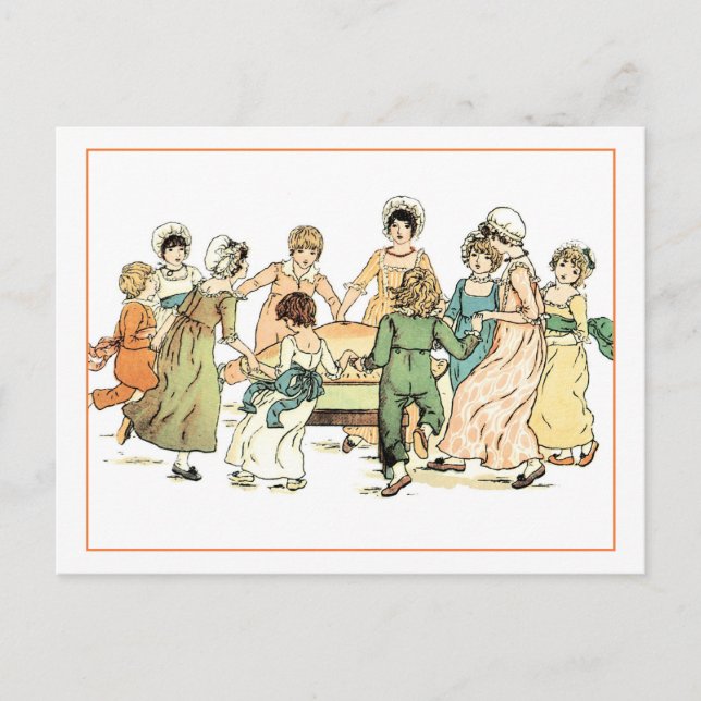 Cartão Postal Uma tarte de maçã (Frente)