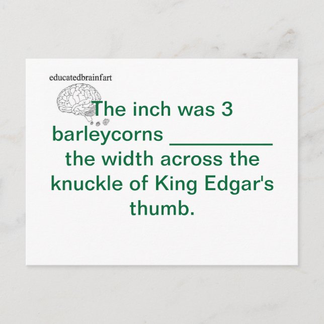 Cartão Postal Uma Verdade (Frente)