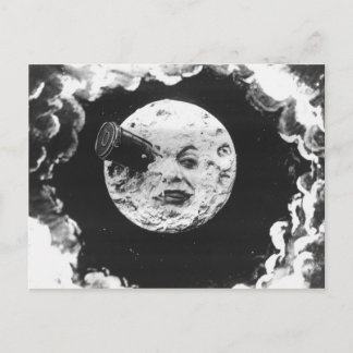 Cartão Postal Uma viagem à lua