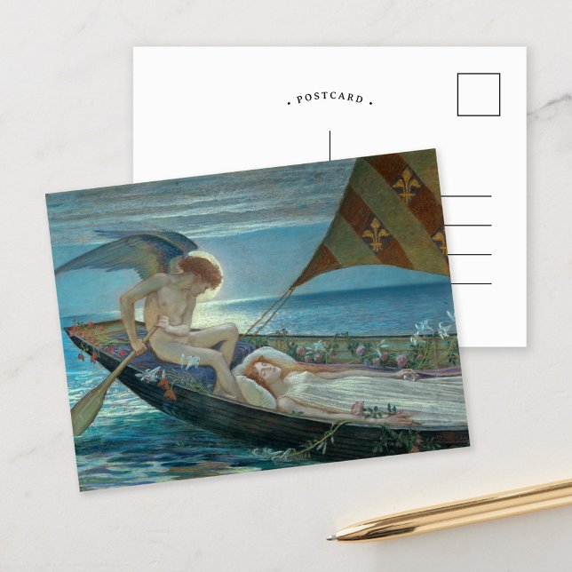 Cartão Postal Uma Viagem de Sonho | Walter Crane (Criador carregado)