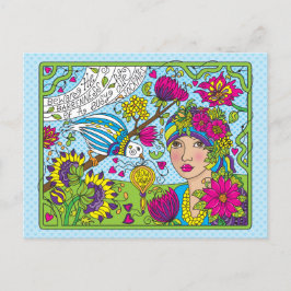 Cartão Postal Uma Vida Ocupada