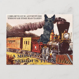 Cartão Postal "Uma virada muito séria"