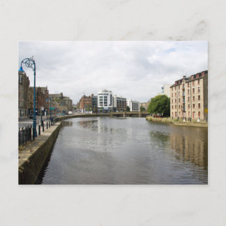 Cartão Postal Uma visão da água de Leith