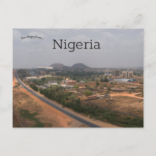 Cartão Postal Uma visão de Abuja Nigéria