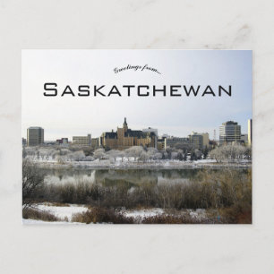 Cartão Postal Uma visão de Saskatchewan