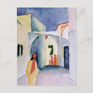 Cartão Postal Uma visão para baixo de um Beco
