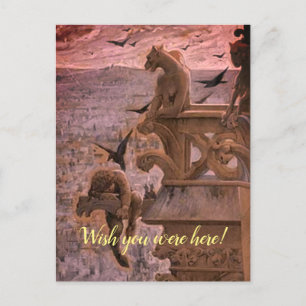 Cartão Postal Uma vista de cartas atrevida de Notre Dame