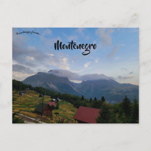 Cartão Postal Uma Vista de Komovi Montenegro