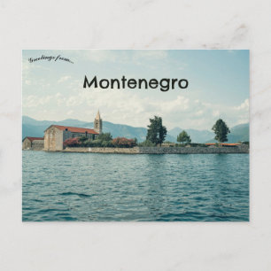 Cartão Postal Uma Vista de Tivat Montenegro