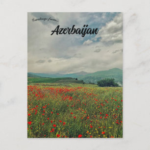 Cartão Postal Uma Vista do Azerbaijão Ismailli