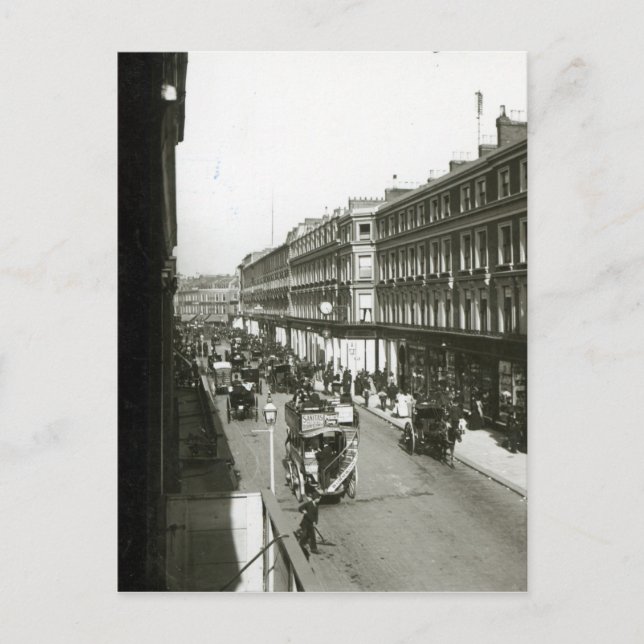 Cartão Postal Uma vista do bosque de Westbourne, Londres (Frente)