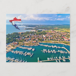 Cartão Postal Umag, Croácia Ístria Mar Adriático