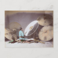 Umbrella Maker, Japão Vintage